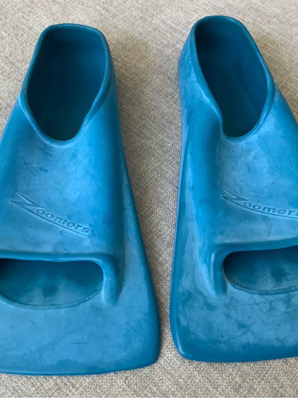 Zoom Teal Women's Swim Fins